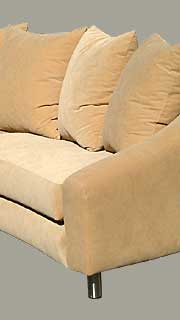 Norman curved sofa